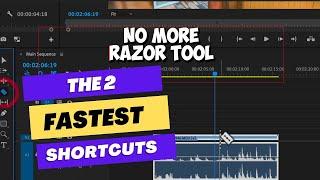 Edit 100X Faster Shortcuts to the Razor Tool and Ripple Delete Adobe Priemere Pro