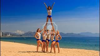 beach cheerleading