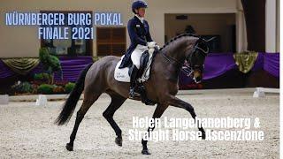 Nürnberger Burg Pokal Finale 2021  Platz 1&2 an Helen Langehanenberg  Straight Horse Ascenzione ️