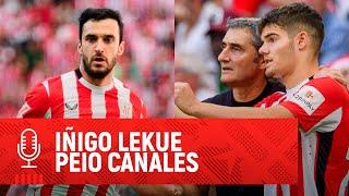 Iñigo Lekue & Peio Canales  post Athletic Club 1-1 Sevilla FC  J8 LaLiga EA Sports