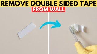 5 Safest Ways to Remove Double-Sided Tape from Wall Without Hair Dryer