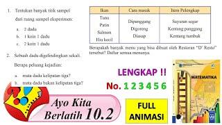 Ayo Kita Berlatih 10.2 no 1 2 3 4 5 6 Kelas 8 SMP MTs Halaman 291 292 Buku Paket Matematika BELATIK