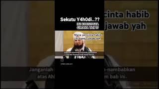 HABIB INI MENCINTAI YAHUDI ???