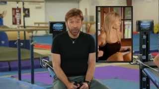 Chuck Norris and his son Dakota - Working Out On The Total Gym - 2012