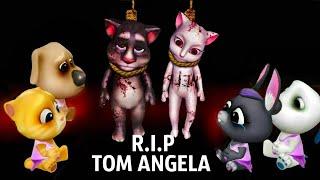 R.I.P TOM and ANGELA  - My Talking Tom Friends - AMONG US