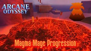 The Magma Progression Roblox Arcane Odyssey READ DESCRIPTION