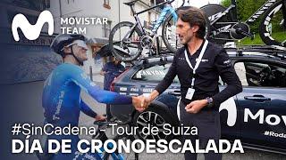 #SinCadena Día de Cronoescalada para cerrar la Vuelta a Suiza 2024  Movistar Team