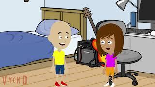 Caillou Locks His Family Out of the HouseInvites DoraPunishment Day
