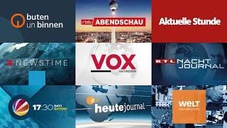 German TV News Intros 2020  Openings Compilation HD