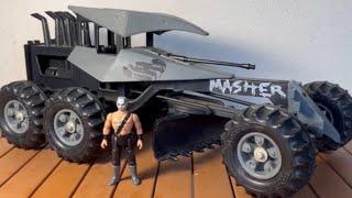 Masher and Metal Face Steel Monsters Vintage Action Vehicle and Figures by Tonka 1986 Spotlight