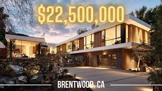 The Epitome of Luxury in Brentwood - $22.5M Home Tour