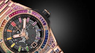 HUBLOT - BIG BANG INTEGRATED TIME ONLY KING GOLD RAINBOW 40MM