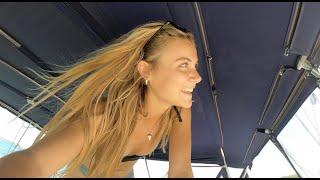 Finally leaving A girls SOLO sail back to the BAHAMAS from FLORIDA ep 11