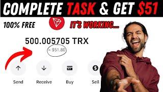 Claim Free $50 Tron Coin On Trust Wallet  Free TRX 2024
