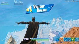 *NEW* “BATMAN” SKIN GAMEPLAY Showcase “DARK KNIGHT OUTFIT  Fortnite SEASON 10