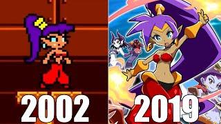 Evolution of Shantae Games 2002-2019