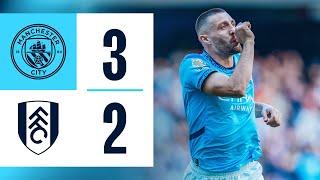 HIGHLIGHTS Man City 3 - 2 Fulham  Kovacic at the double as City edge past Fulham  Premier League