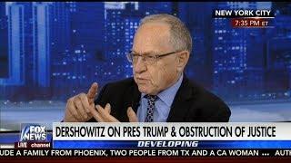 More Alan Dershowitz on Witch Hunt investigation of Trump