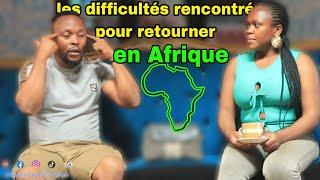 pourquoi la diaspora africaine a la difficulté de retourner vivre a ses origine️