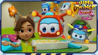 SUPERWINGS7 Pet Hotel Panic and more  Superwings Superpet Adventures  S7 EP1921