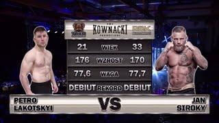 Petro Lakotskyi VS Jan Siroky  FULL FIGHT In POLAND 010722 