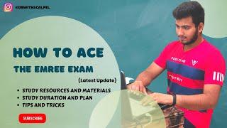 How to Study for Emirates Medical Residency Entrance Exam EMREE - Easy Tips and Tricks