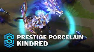 Prestige Porcelain Kindred Skin Spotlight - Pre-Release - PBE Preview - League of Legends