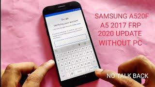 Samsung A520F A5 2017 FRP Bypass Latest Update 2020 Without PC