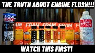 The Truth About Engine Flush...DONT DO IT  #oilchange #engineflush #dieselengine