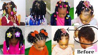 Wow...6 Best and Cutest Hair Styles I have Ever Made. Hairstyles for kids with short hair.