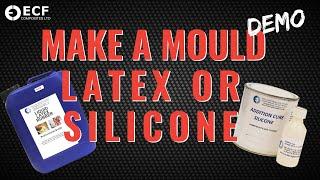 Creating moulds from latex or silicone - The EASY Way