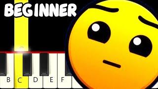 Geometry Dash - Base After Base Level 5 - Fast and Slow Easy Piano Tutorial - Beginner