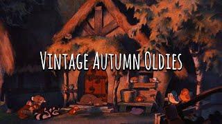 vintage autumn oldies playing in another room