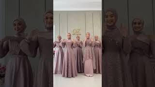 INSPIRASI DRESS BRIDESMAIDS  CEK HARGA DAN CARA PESAN DI DESKRIPSI #SHORTS