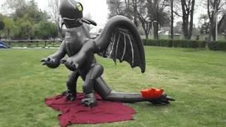 inflatable toothless suit