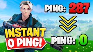 How To Get 0 Ping in Fortnite Chapter 5 - Get Lower Ping Fast - Fortnite Tips & Tricks