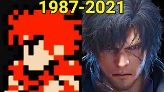 Evolution of Final Fantasy Games 1987-2021
