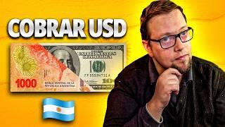  COBRAR USD DESDE ARGENTINA  2024