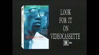 Murder at 1600 1997 VHS Movie Preview