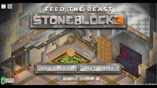 Stoneblock3 Ep1 Just keep digging