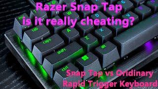 Razer Huntsman V3 Pro Snap Tap vs Rapid Trigger Only Keyboards  Womier M68HE