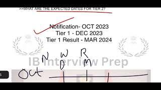 IB SAMT AND MTS 2023  TIER 2  PREPARATION STRATEGY  EXPECTED DATES