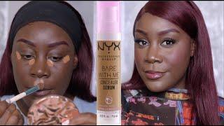 NYX Bare with me concealer serum  Deep golden  Miss Sydz