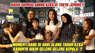 KE TOKYO JEPANG CUMAN NGASIH SUPRISE KE ABANG AZKA  KADONYA BIKIN GELENG GELENG KEPALA 