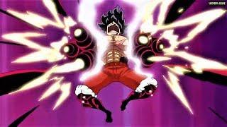 Luffy Gear 4 Snake-Man most powerful attacks Black Mamba and king cobra vs Katakuri buzz mochi