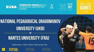 Futsal Women Gold medal  National Pedagogical Dragomanov University UKR - Nantes University FRA