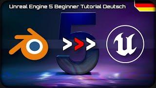 Blender To UE German  Von Blender Zu Unreal Engine Export Tutorial German Deutsch  Blender Export