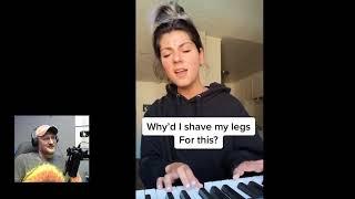 #Reaction to Whyd I Shave My Legs For This? by #jax #originalsong