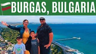 Burgas Bulgaria Tour INCREDIBLE City on the Black Sea Coast - Vlog 2023 