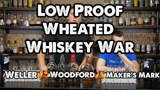 Weller vs. Woodford Wheat Edition 90ish Proof Wheated Whiskey War